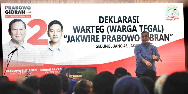 Muzani: Prabowo Siap Libatkan UMKM seperti Warteg untuk Pemenuhan Program Makan Siang Gratis