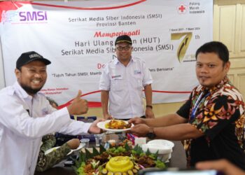 HUT Ke-7 Tahun, SMSI Provinsi Banten Gelar Donor Darah