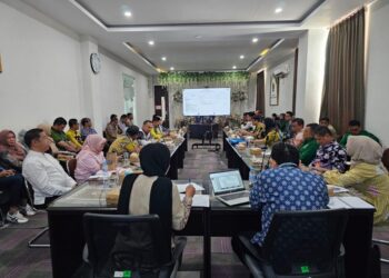 PJ Sekda Kota Banjarbaru Pimpin Rakor Pencegahan Korupsi Sektor Perizinan