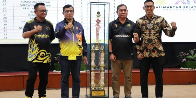 PWI KALSEL BERHASIL JUARA UMUM PORWANAS XIV 2024