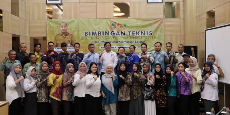Tingkatkan Kapasitas Pengelola Bumdesa, Dinas PMD Kalsel Gelar Bimtek