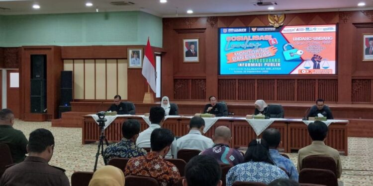 Dorong Transparansi, KI Kalsel Gelar Monitoring Dan Evaluasi Implementasi UU KIP