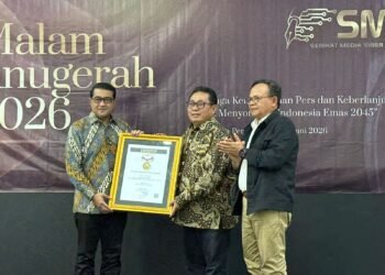 SMSI Beri Penghargaan untuk Tokoh Inspiratif, Sahabat Pers, dan Pelopor Kemerdekaan Pers