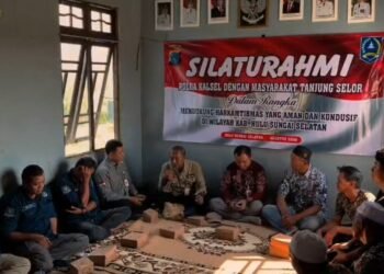Perkuat Persatuan dan Kamtibmas, Intelkam Polda Kalsel Rangkul Masyarakat HSS